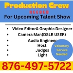 Production Crew Members Needed