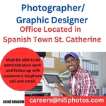 A Professional Photographer / Graphic Designer Needed