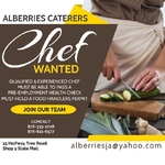 CHEFS NEEDED URGENTLY