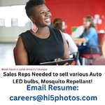 Sales Representative Needed
